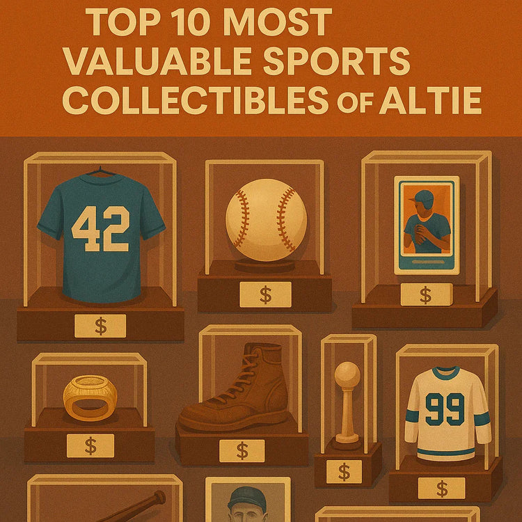 🇬🇧 BLOG ARTICLE #2 - Top 10 Most Valuable Sports Collectibles of All Time