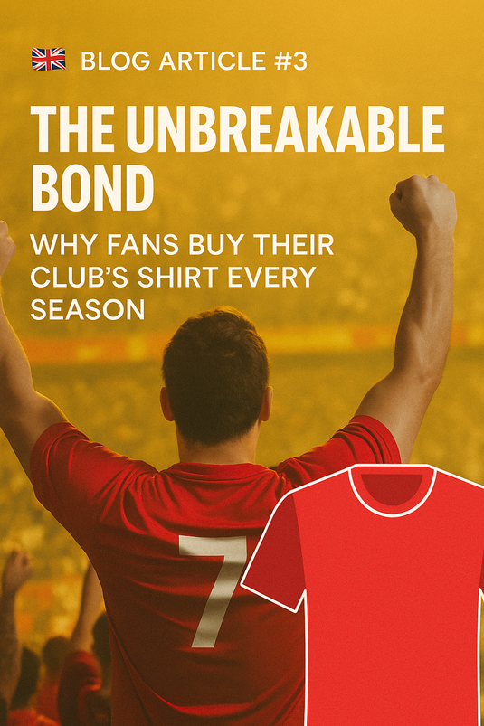 🇬🇧 BLOG ARTICLE #5 – The Unbreakable Bond: Why Fans Buy Their Club’s Shirt Every Season