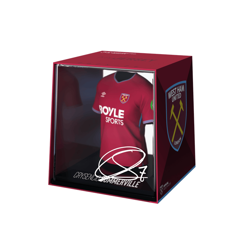 Načtěte obrázek do galerijního prohlížeče, Crysencio Summerville - West Ham - 2025/26 - FanCollex
