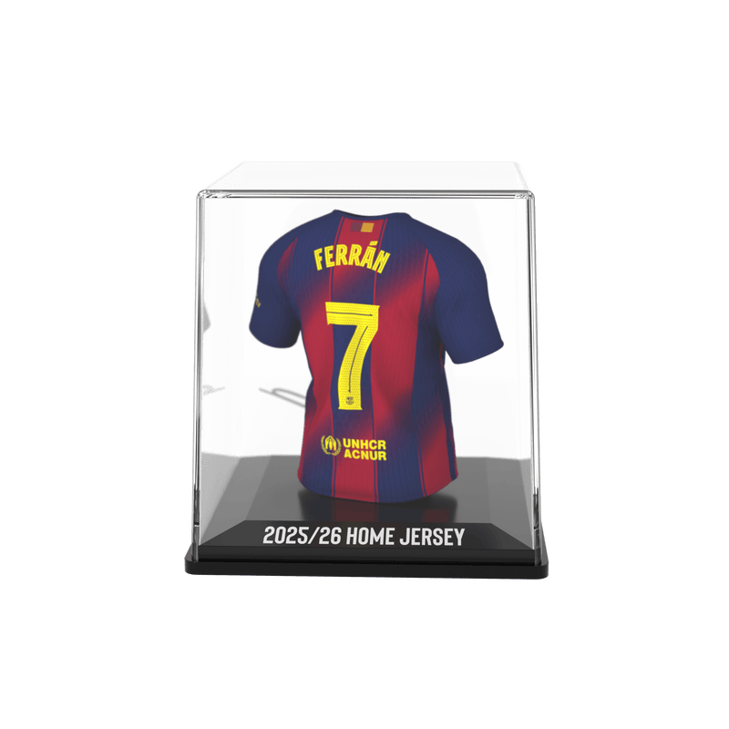 Načtěte obrázek do galerijního prohlížeče, Ferrán Torres - Home - FCB - 2025/26 - FanCollex
