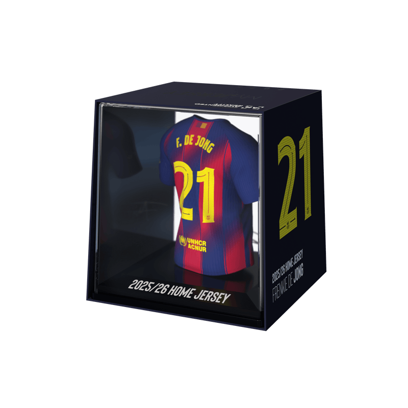 Načtěte obrázek do galerijního prohlížeče, Frenkie de Jong - Home - FCB - 2025/26 - FanCollex
