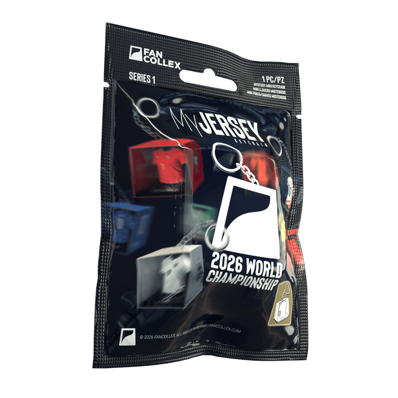 Indlæs billede i Gallery Viewer, MJ Mini Blind Bag KeyChain - Edition WC 2026 (mix) - FanCollex
