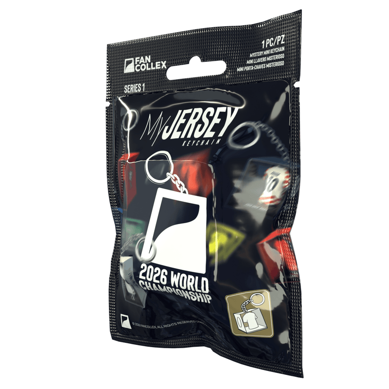 Indlæs billede i Gallery Viewer, MJ Mini Blind Bag KeyChain - Edition WC 2026 (mix) - FanCollex
