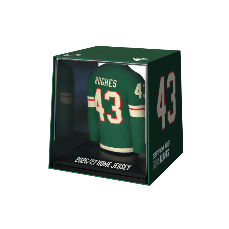 Laden Sie das Bild in Galerie -Viewer, Quinn Hughes #43 - Minnesota Wild MyJersey | FanCollex
