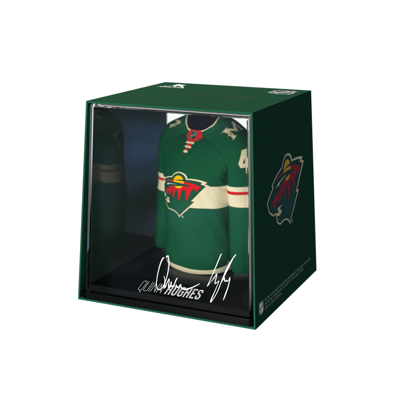 Laden Sie das Bild in Galerie -Viewer, Quinn Hughes #43 - Minnesota Wild MyJersey | FanCollex
