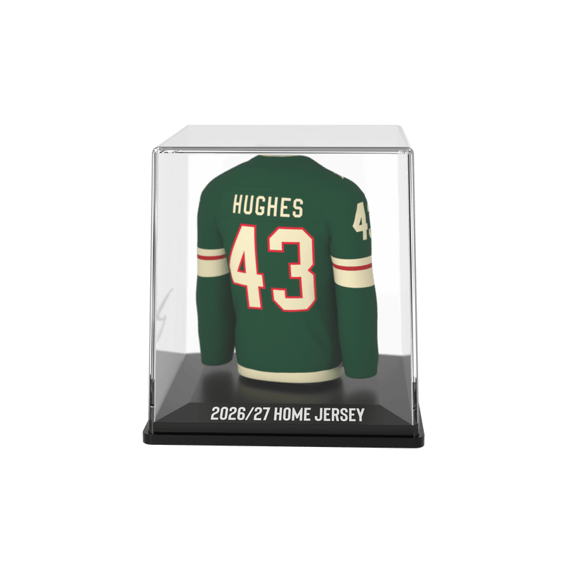Laden Sie das Bild in Galerie -Viewer, Quinn Hughes #43 - Minnesota Wild MyJersey | FanCollex
